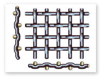 Stainless Steel Lock Crimp Wire Mesh